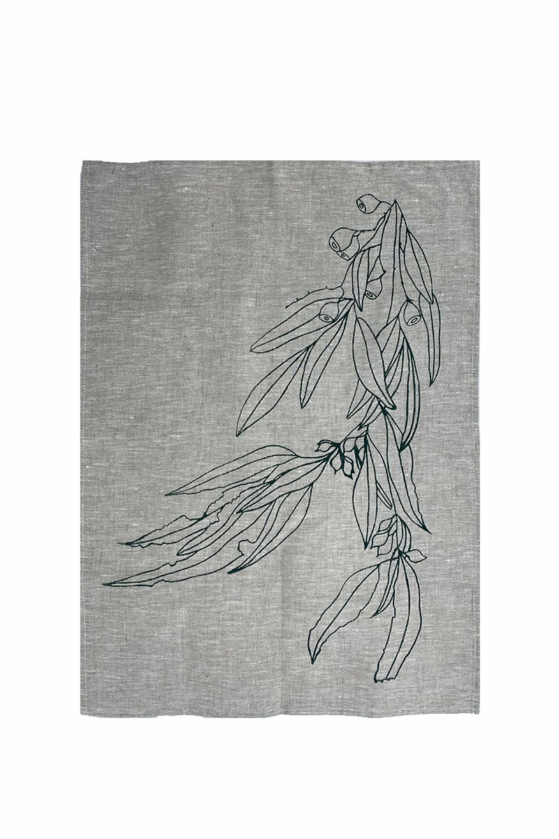 Canna Lilly Tea Towel