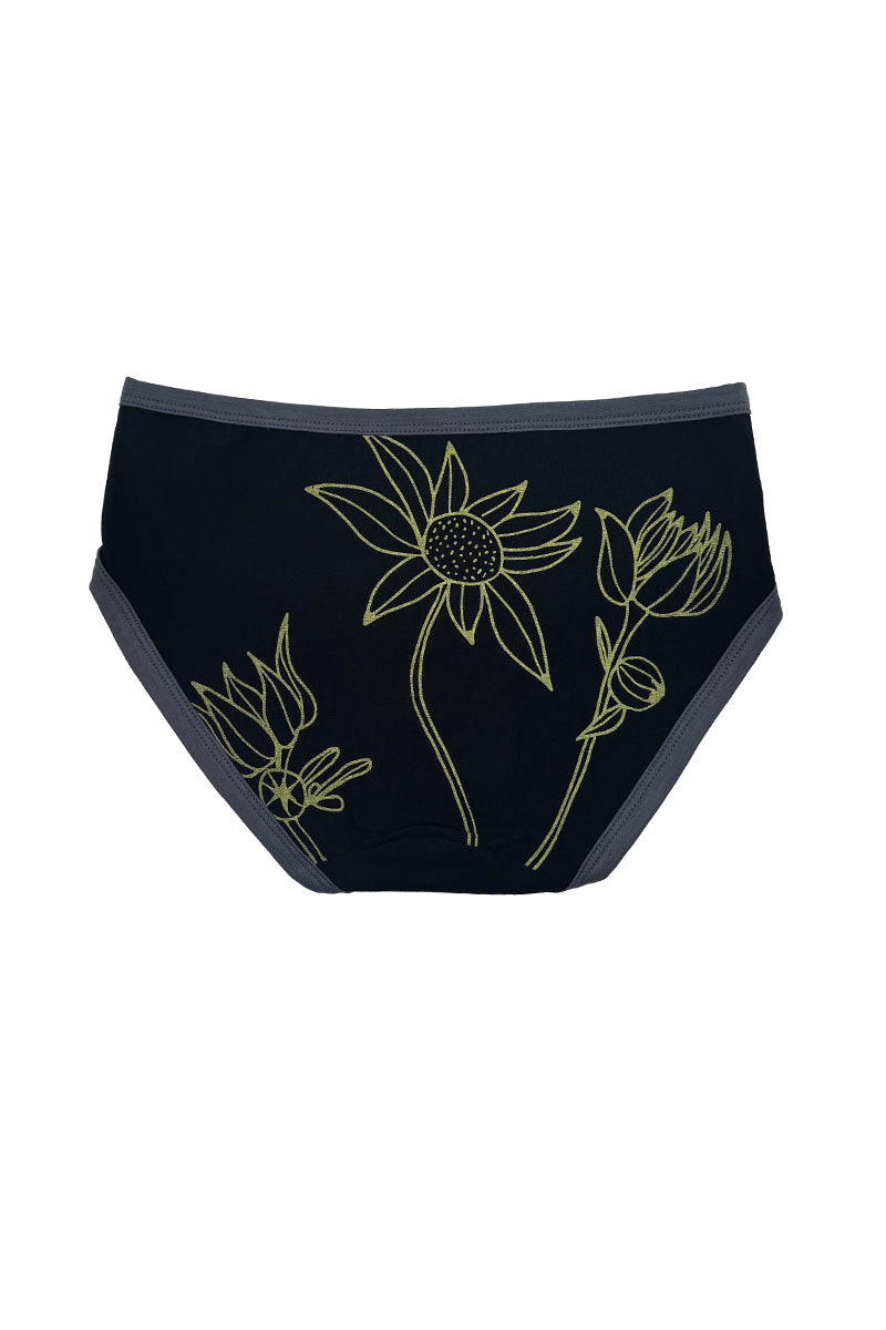 Merino Flannel Flower Undies