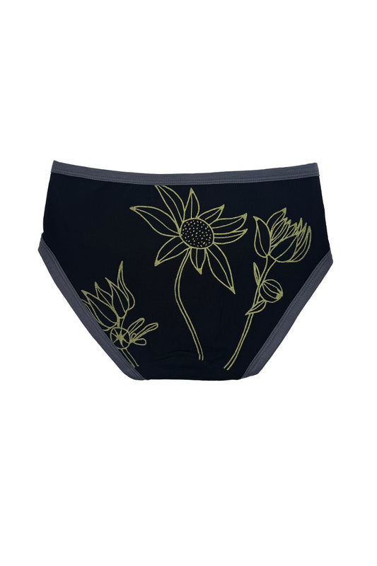 Merino Flannel Flower Undies