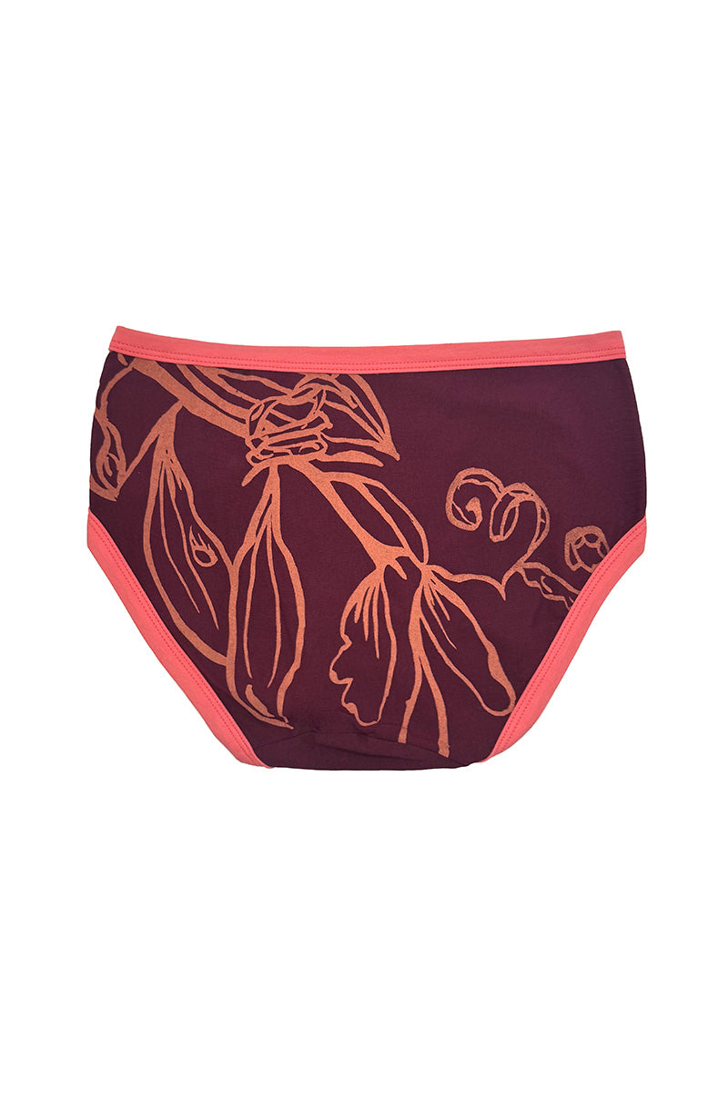 Coastal Wattle Cotton Undies