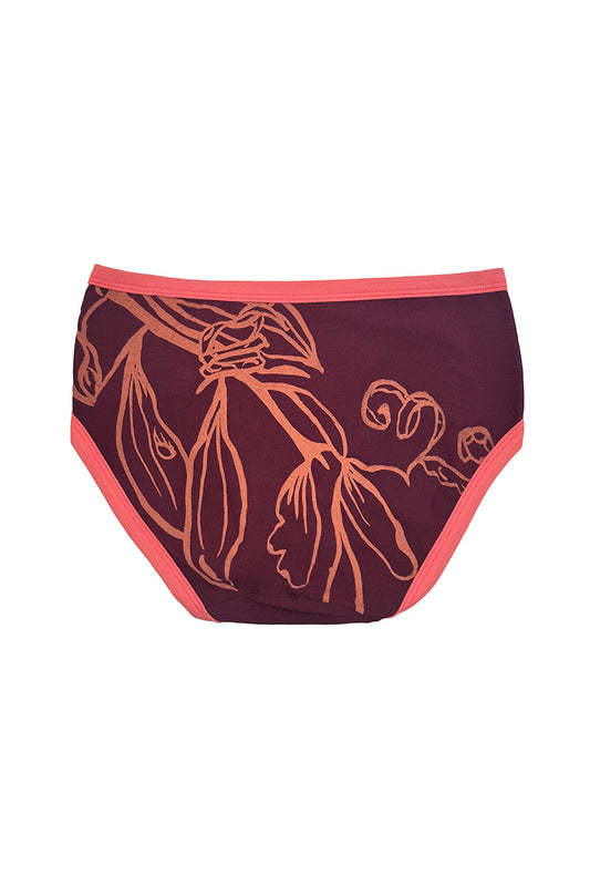 Coastal Wattle Cotton Undies